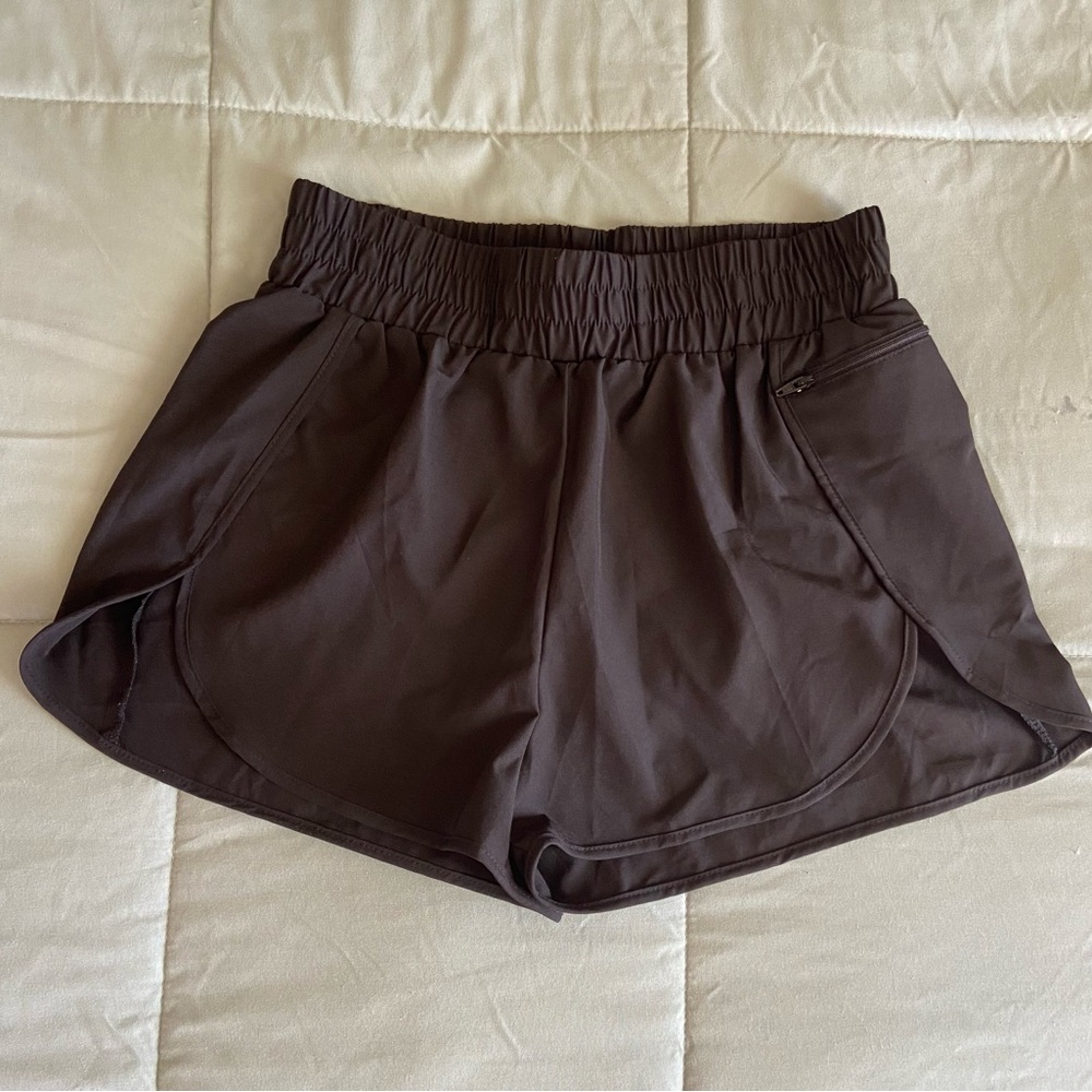Amazon Black High-Waisted Shorts, Women’s size M